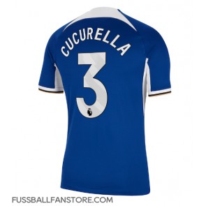 Chelsea Marc Cucurella #3 Replik Heimtrikot 2023-24 Kurzarm